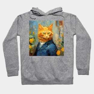 Van Gogh's cat Hoodie